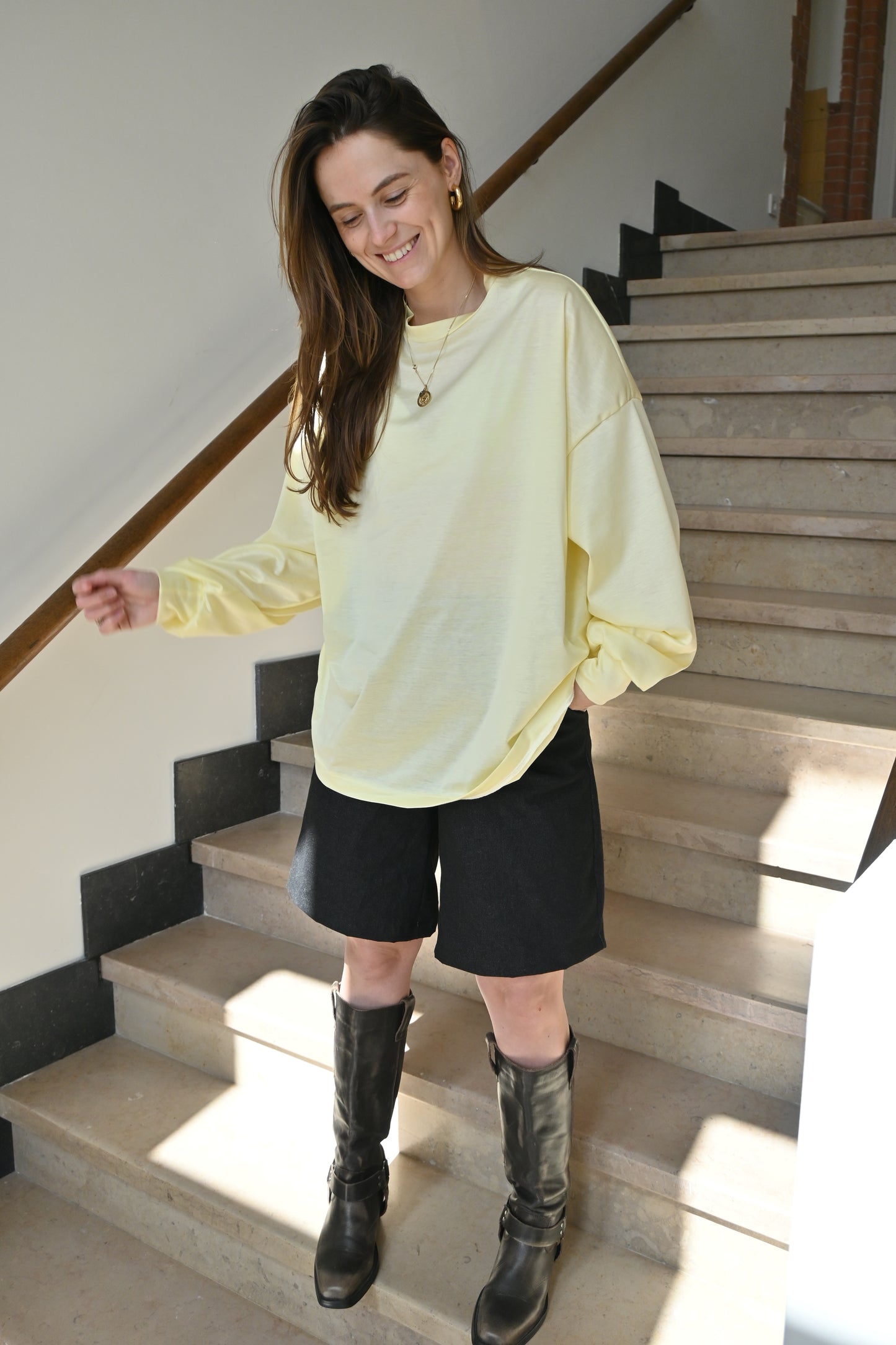Kiki Longsleeve - butter yellow