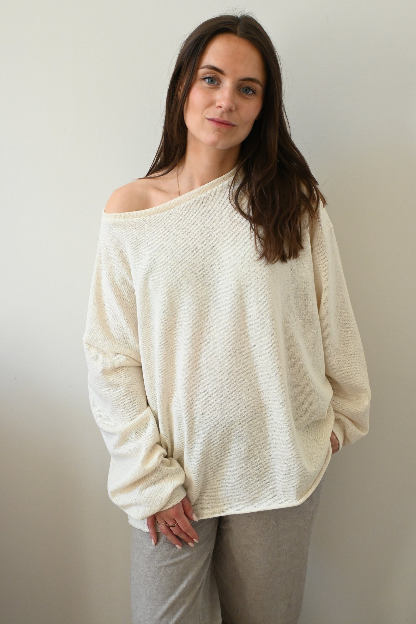 Maja Longsleeve - beige