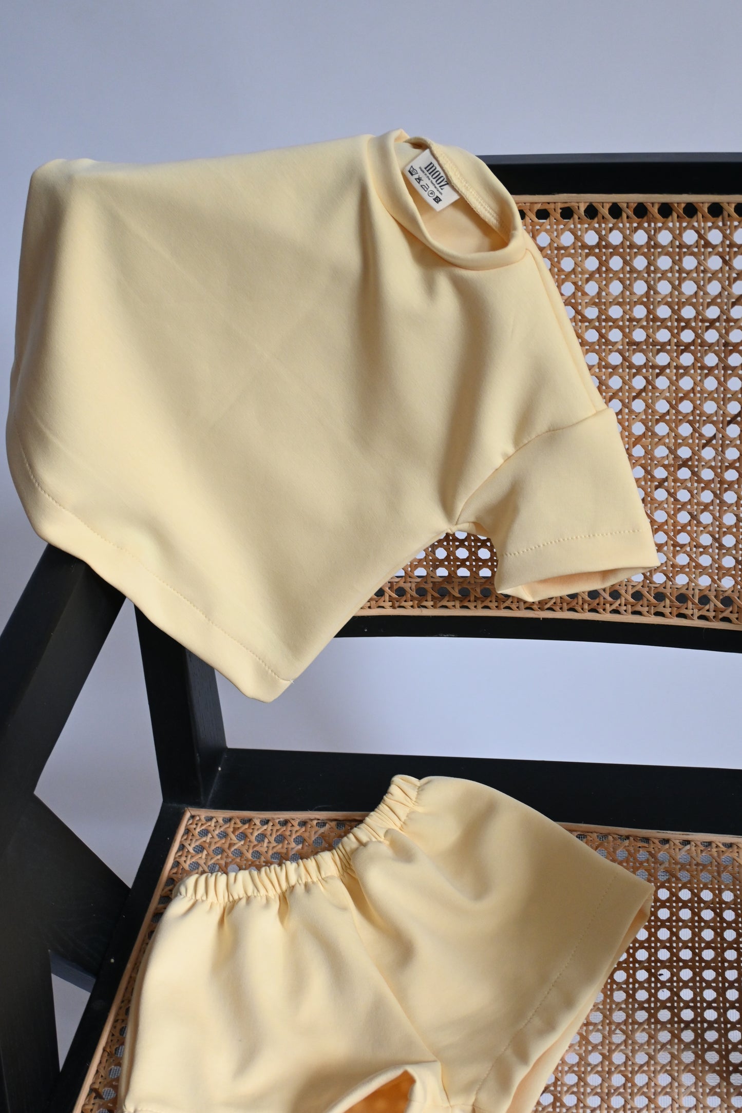 Skye T-shirt mini - butter yellow