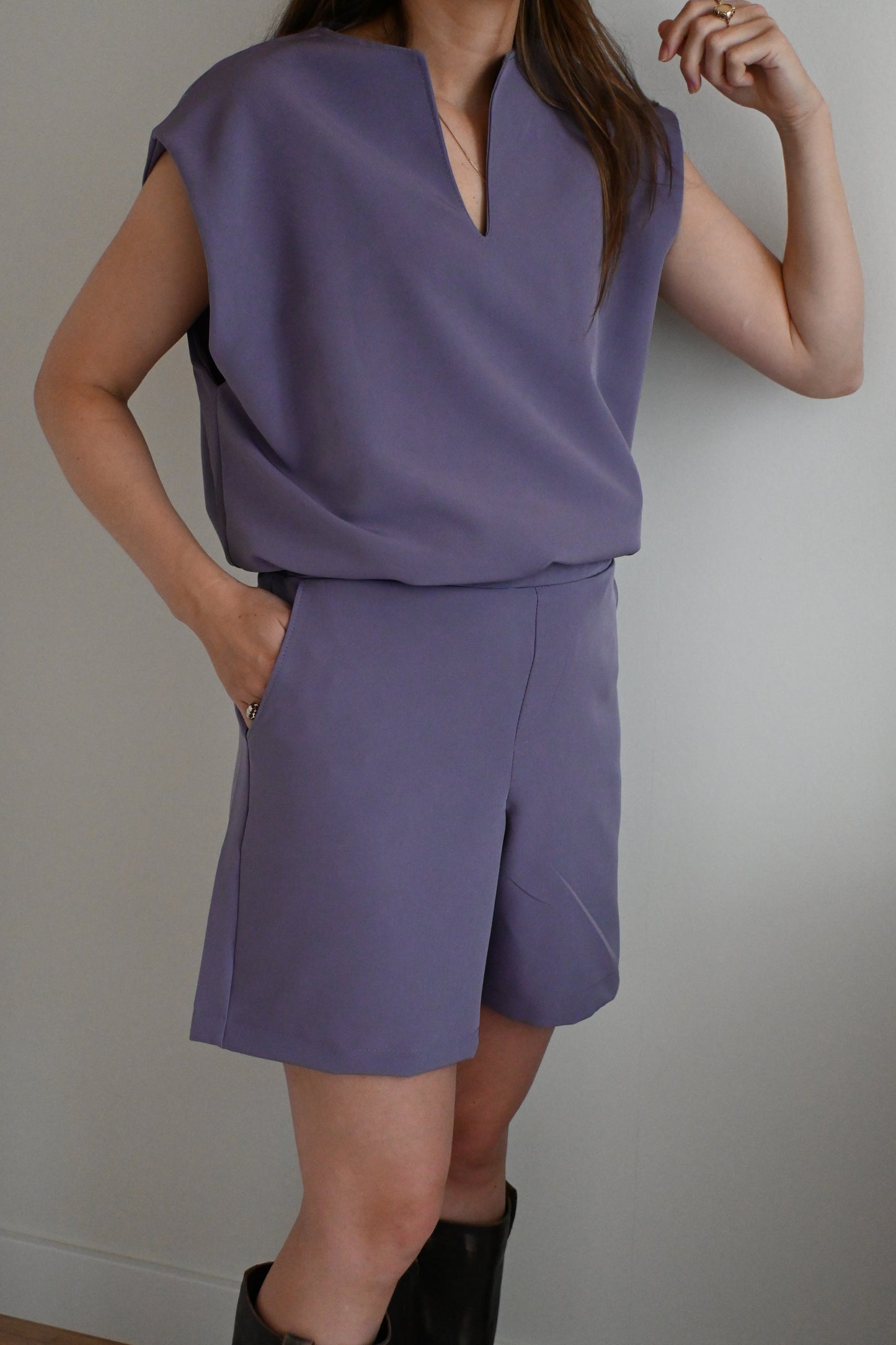 Sharly short - purple