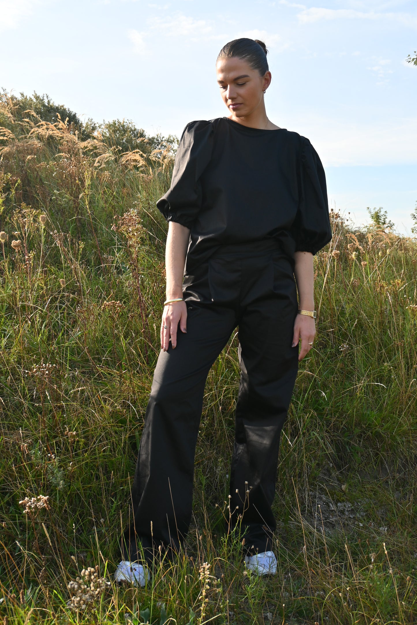 Loïs trouser - black