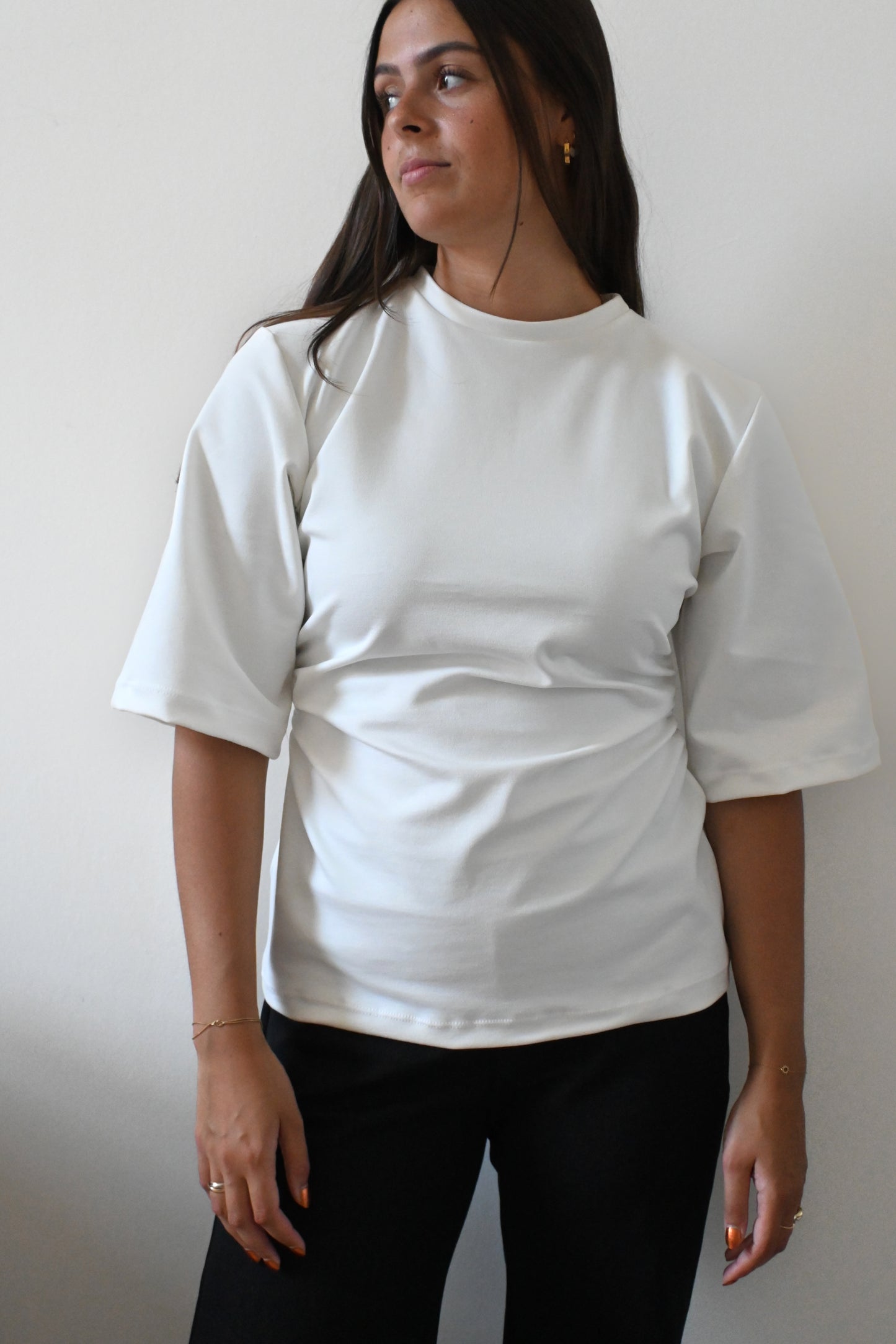 Line T-shirt - white