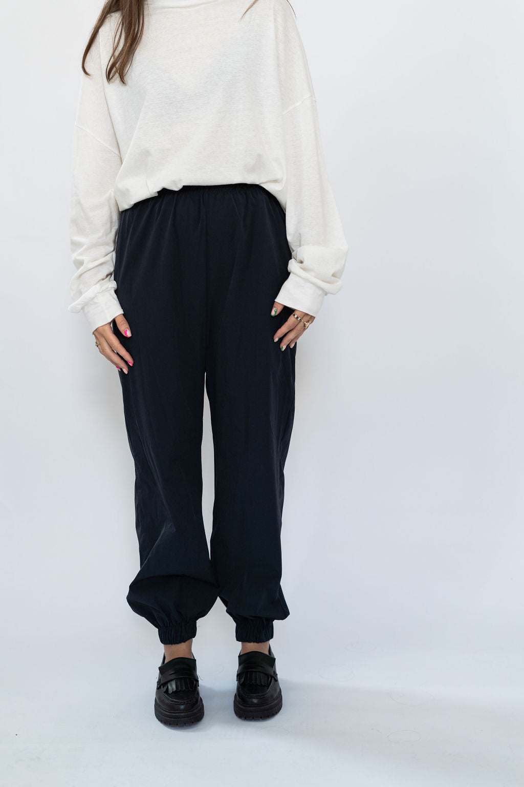 Parachute trouser - dark blue