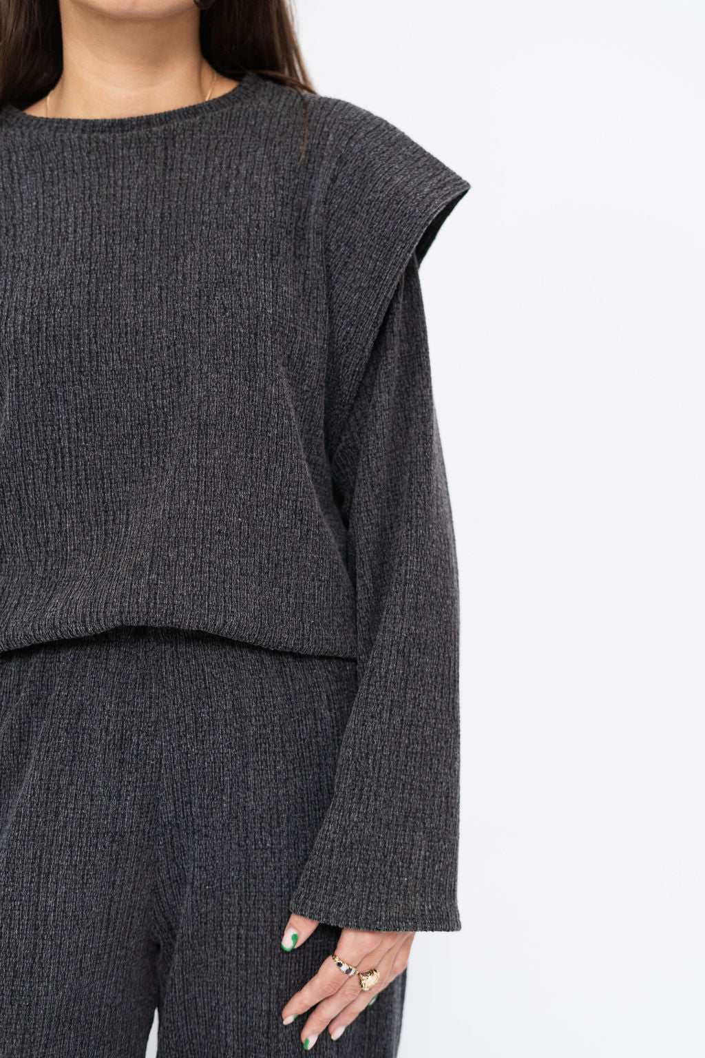 Jack top - dark grey
