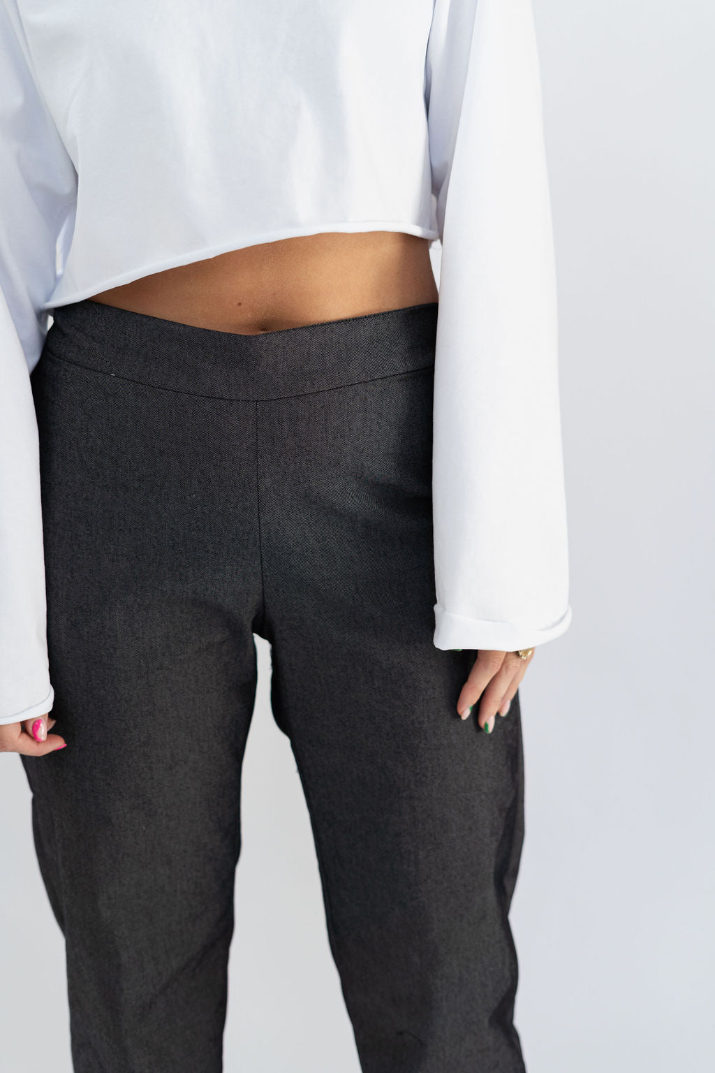 Lori pantalon - dark grey