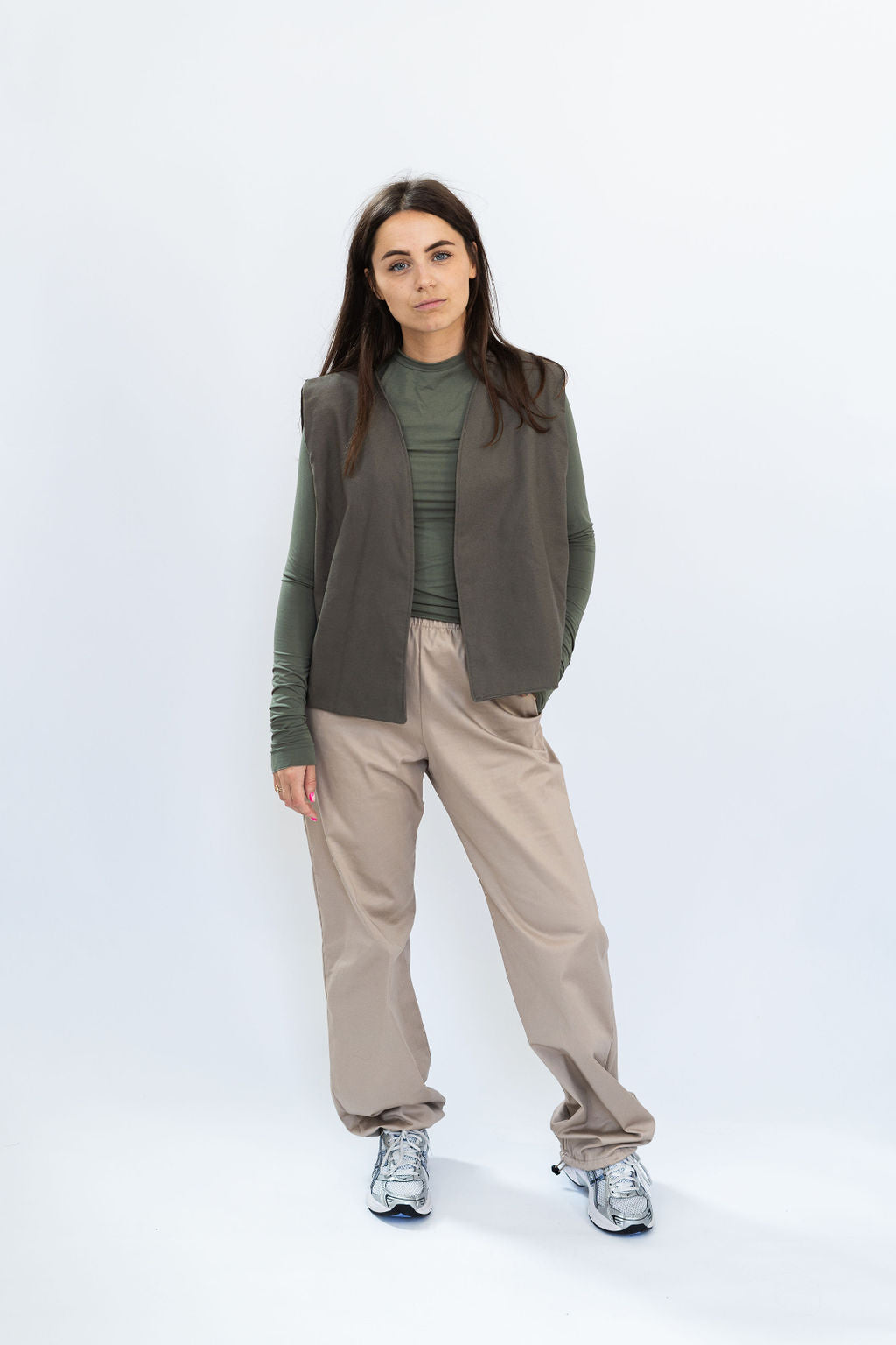 Des tight top - green