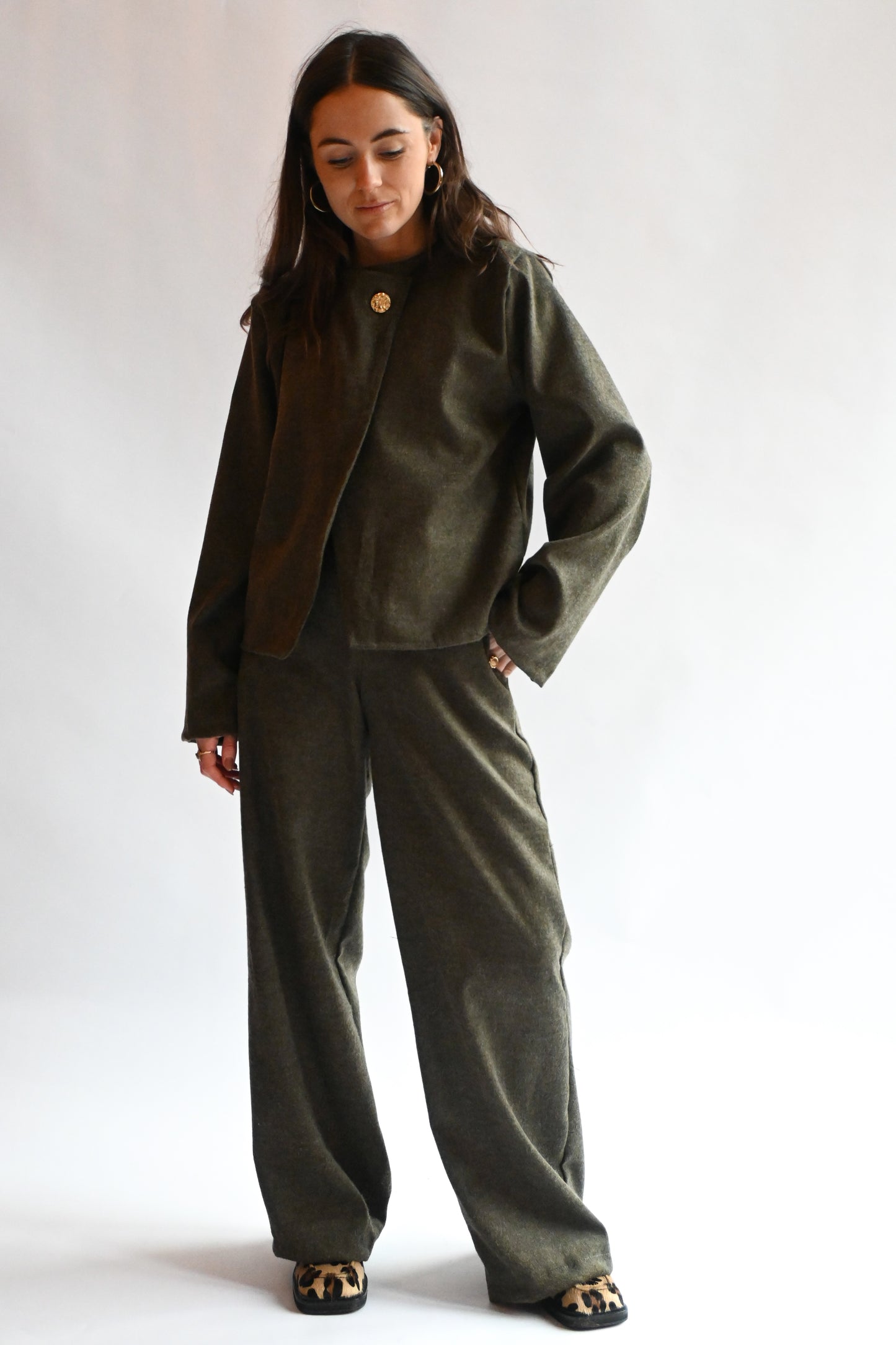 Eve jacket - dark green