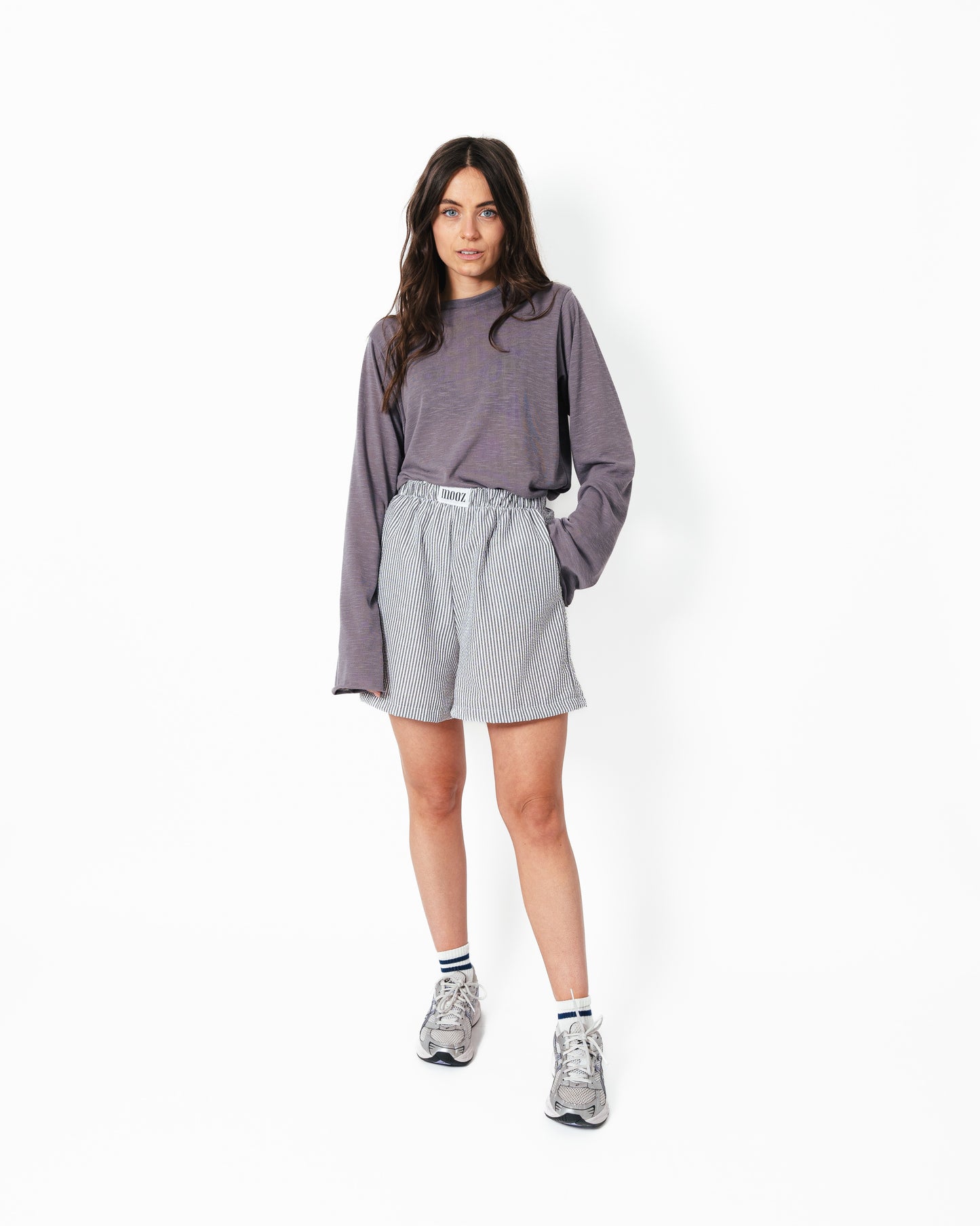 Luna top - grey