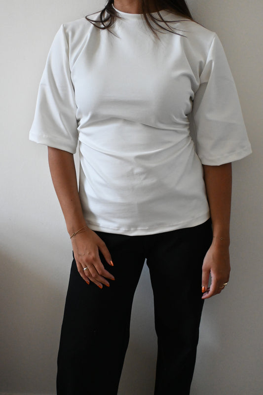 Line T-shirt - white