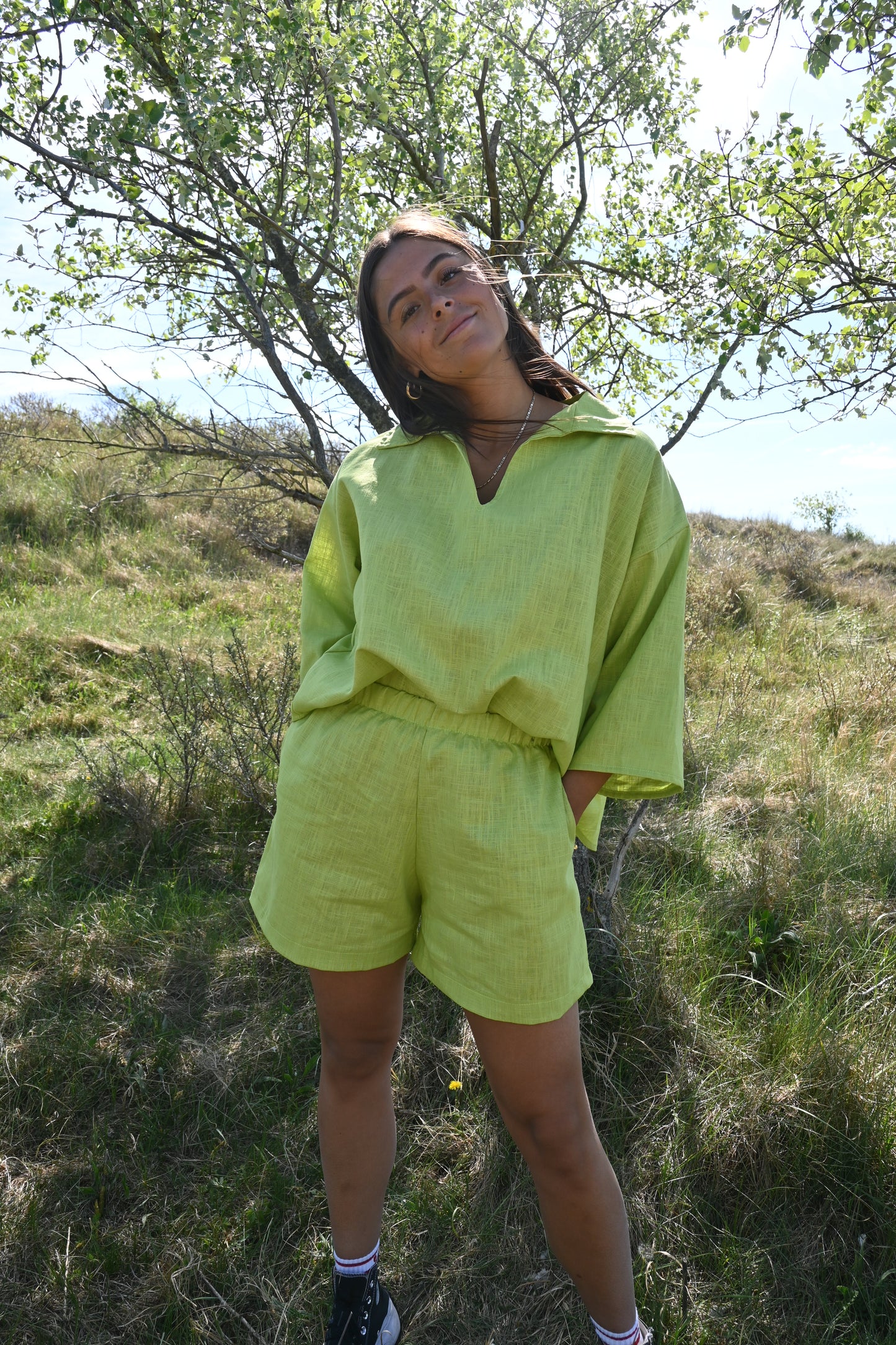 Sanna short - green
