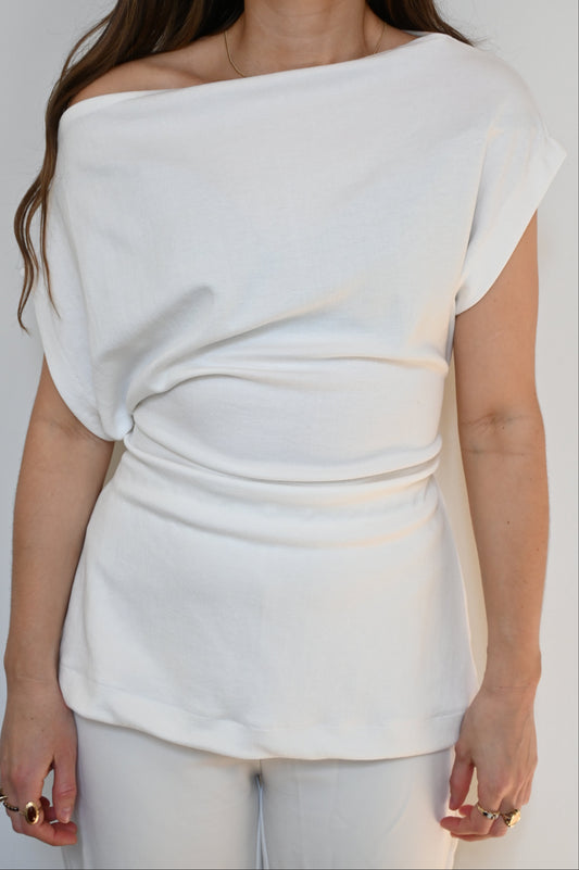 Riva top - white