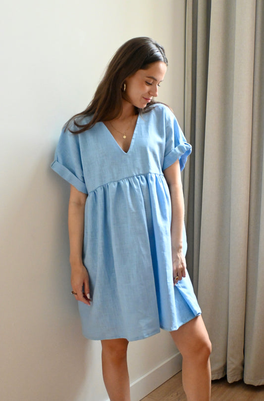 Liz dress - light blue
