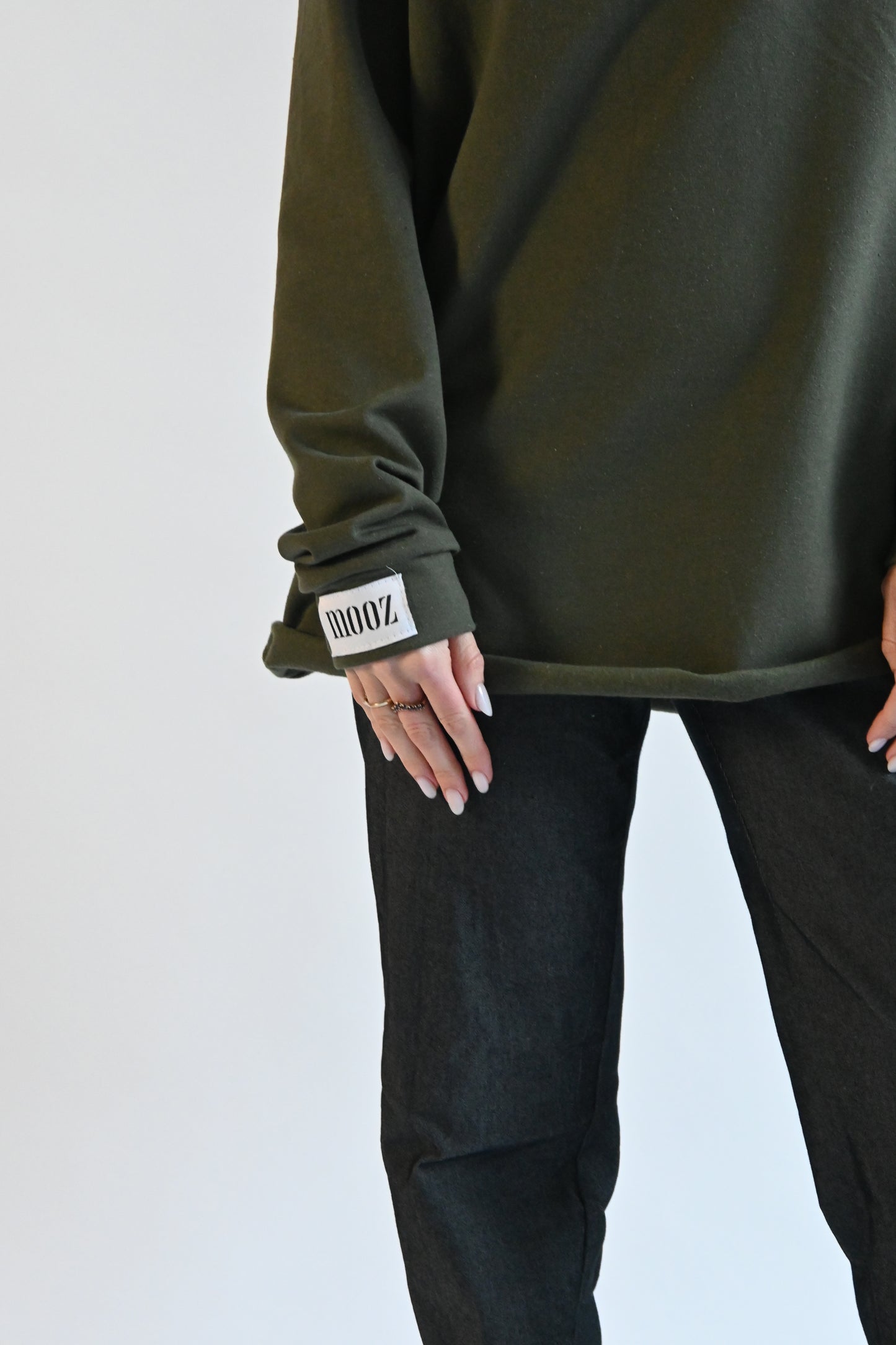 MOOZ longsleeve - dark green