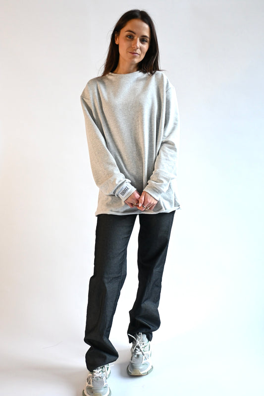 MOOZ longsleeve - light grey