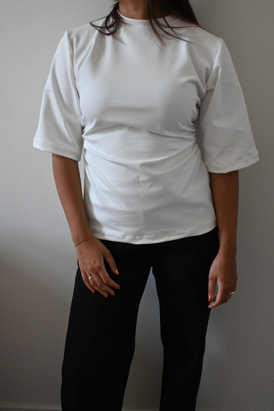 Line T-shirt - white