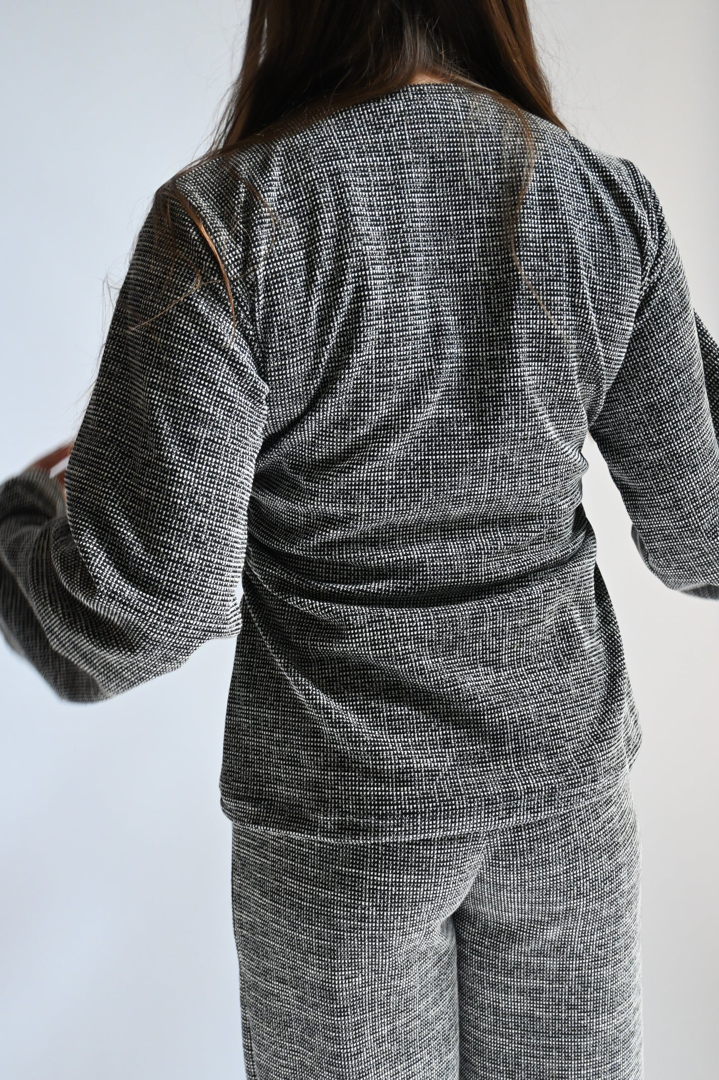 Nora longsleeve - black/white