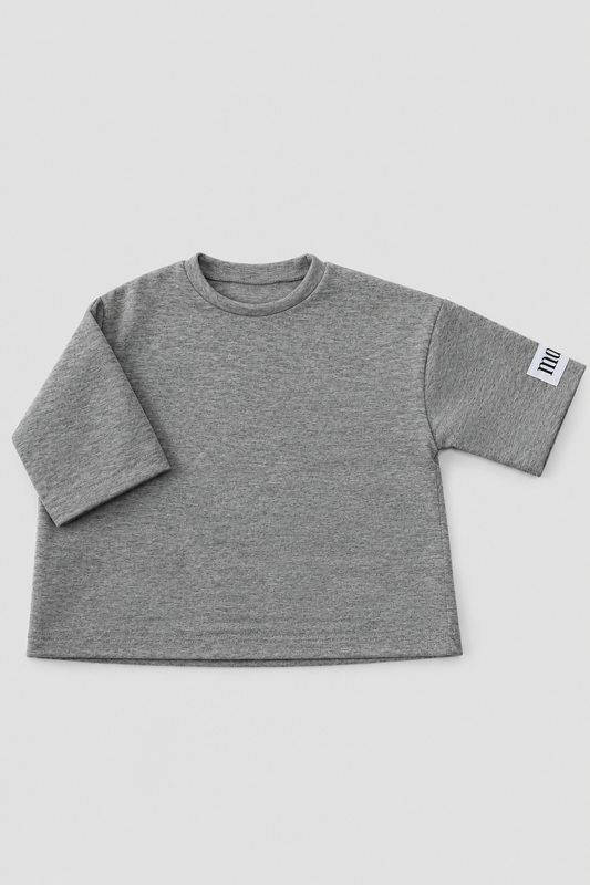 Mooz longsleeve mini  - grey