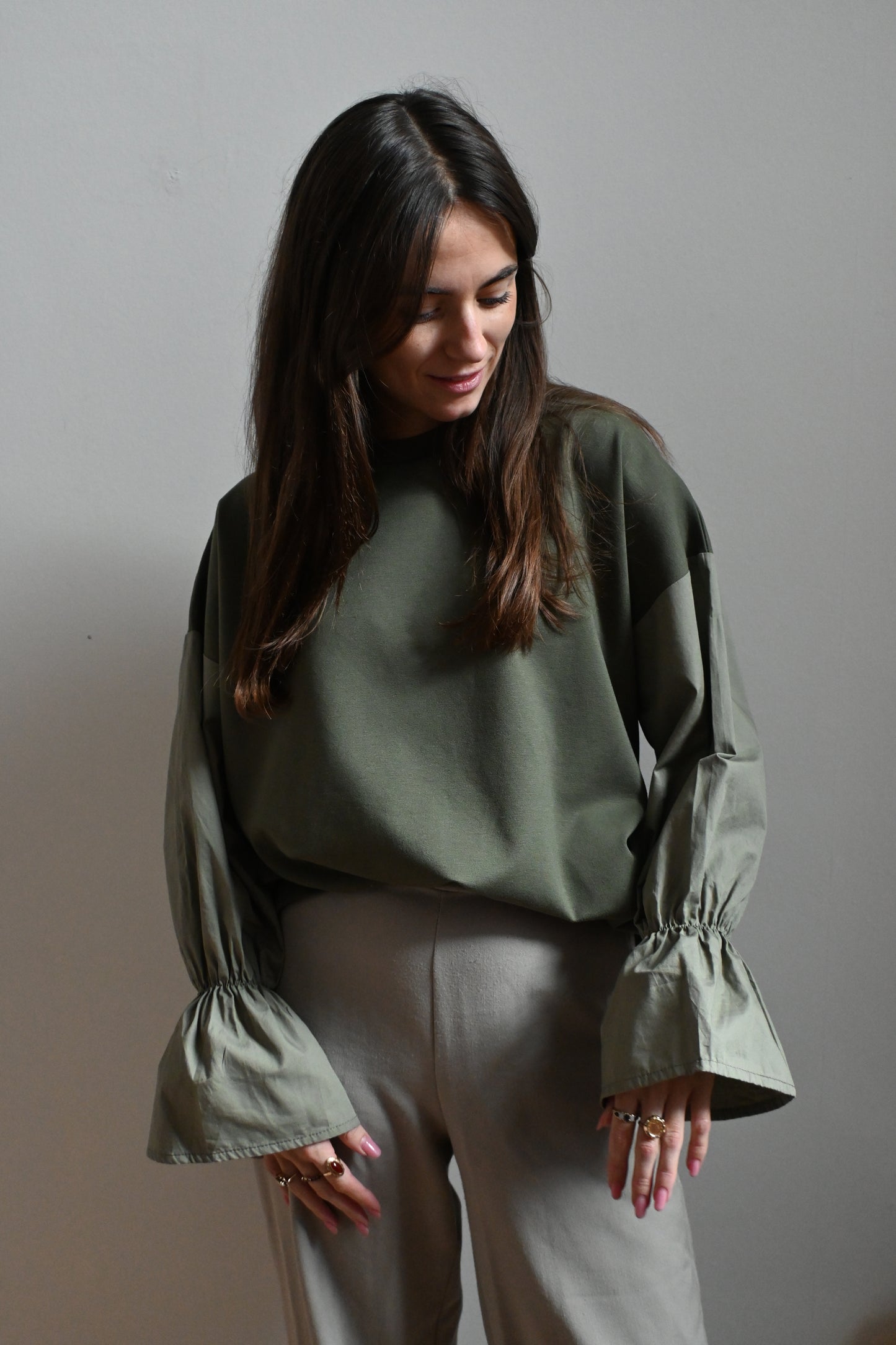 Lisa top - dark green