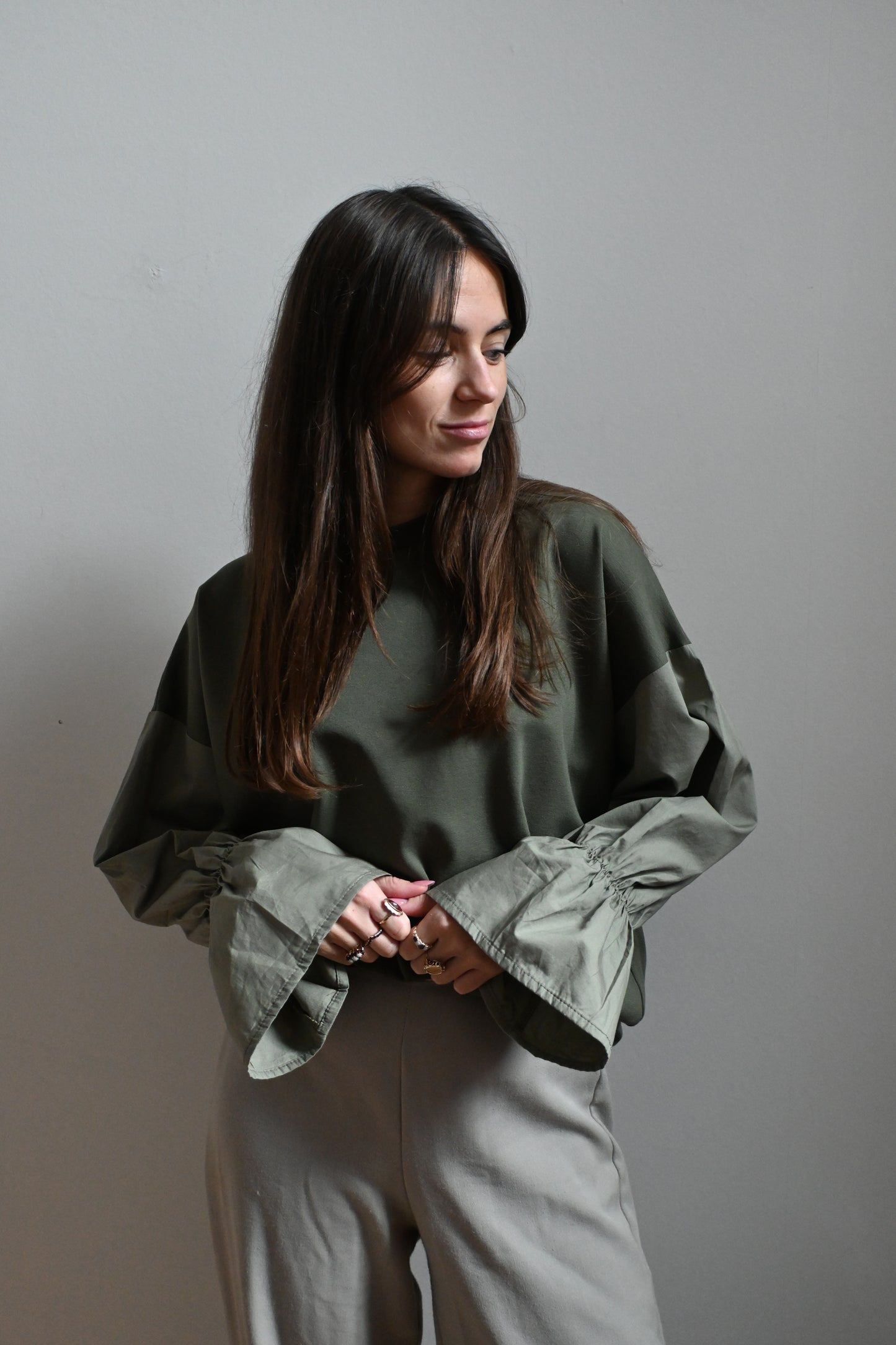 Lisa top - dark green