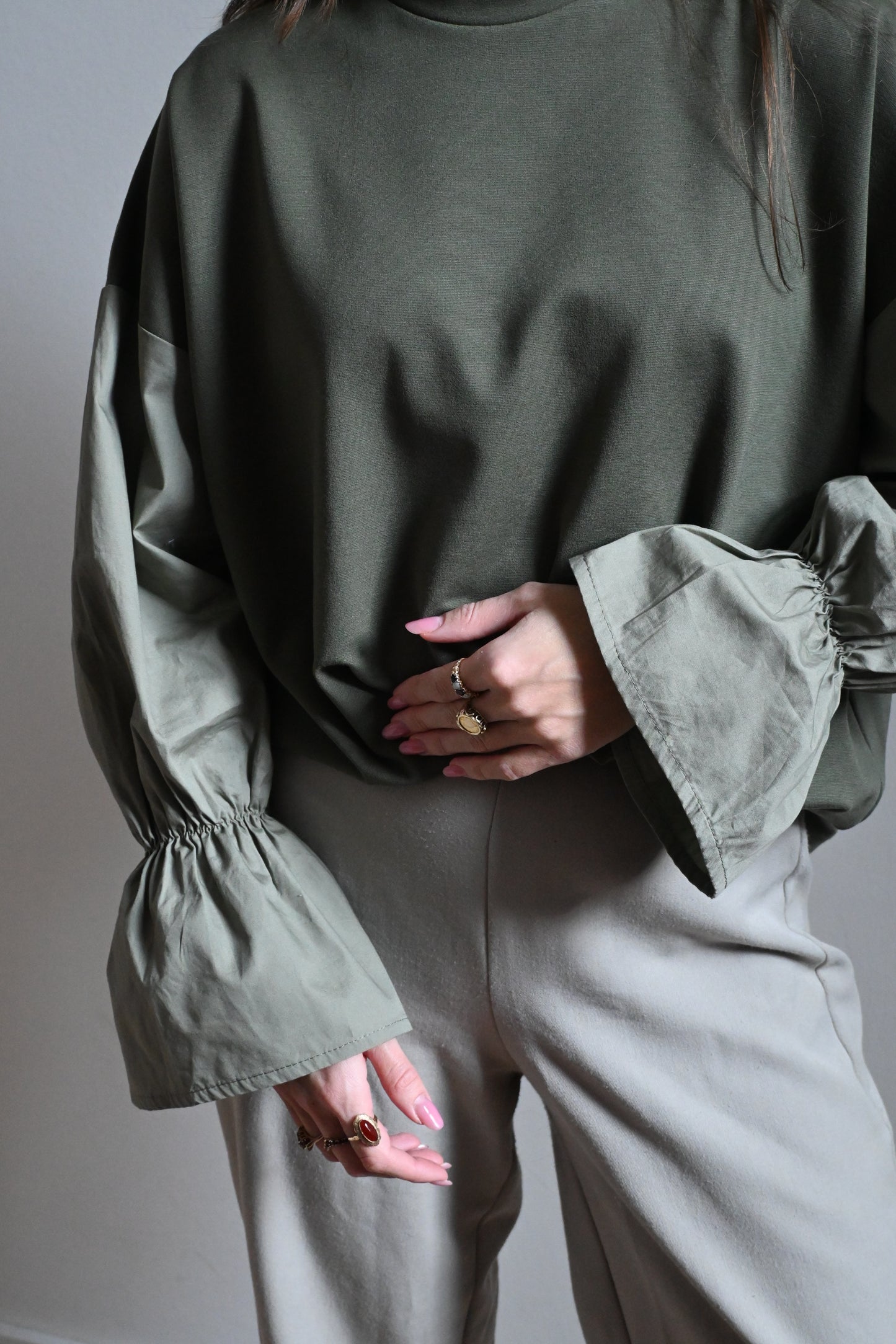 Lisa top - dark green