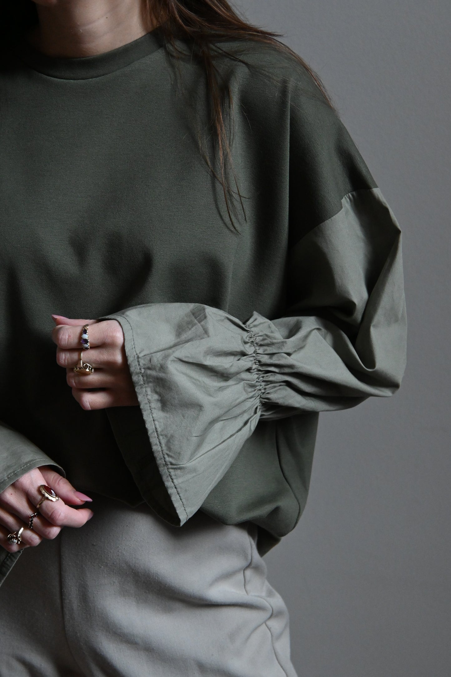 Lisa top - dark green