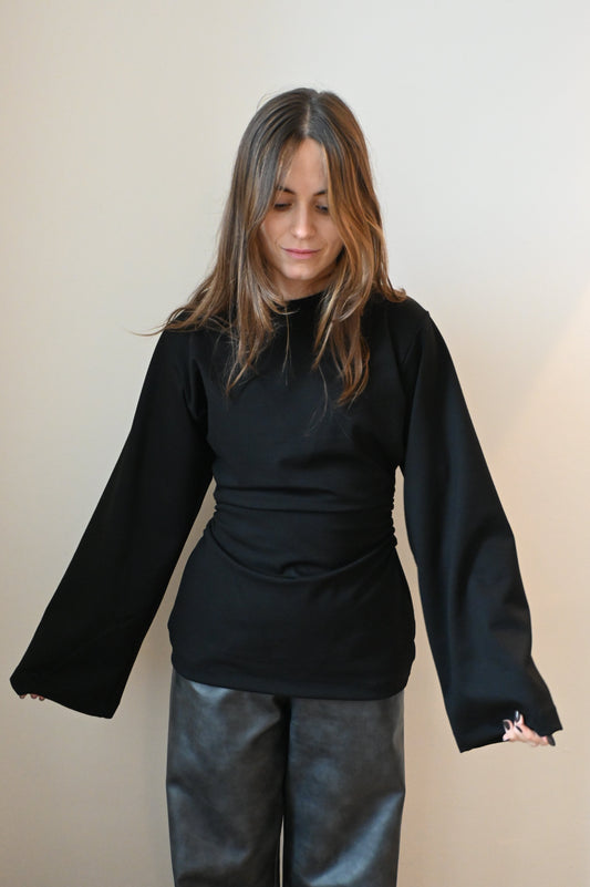 Line longsleeve - black