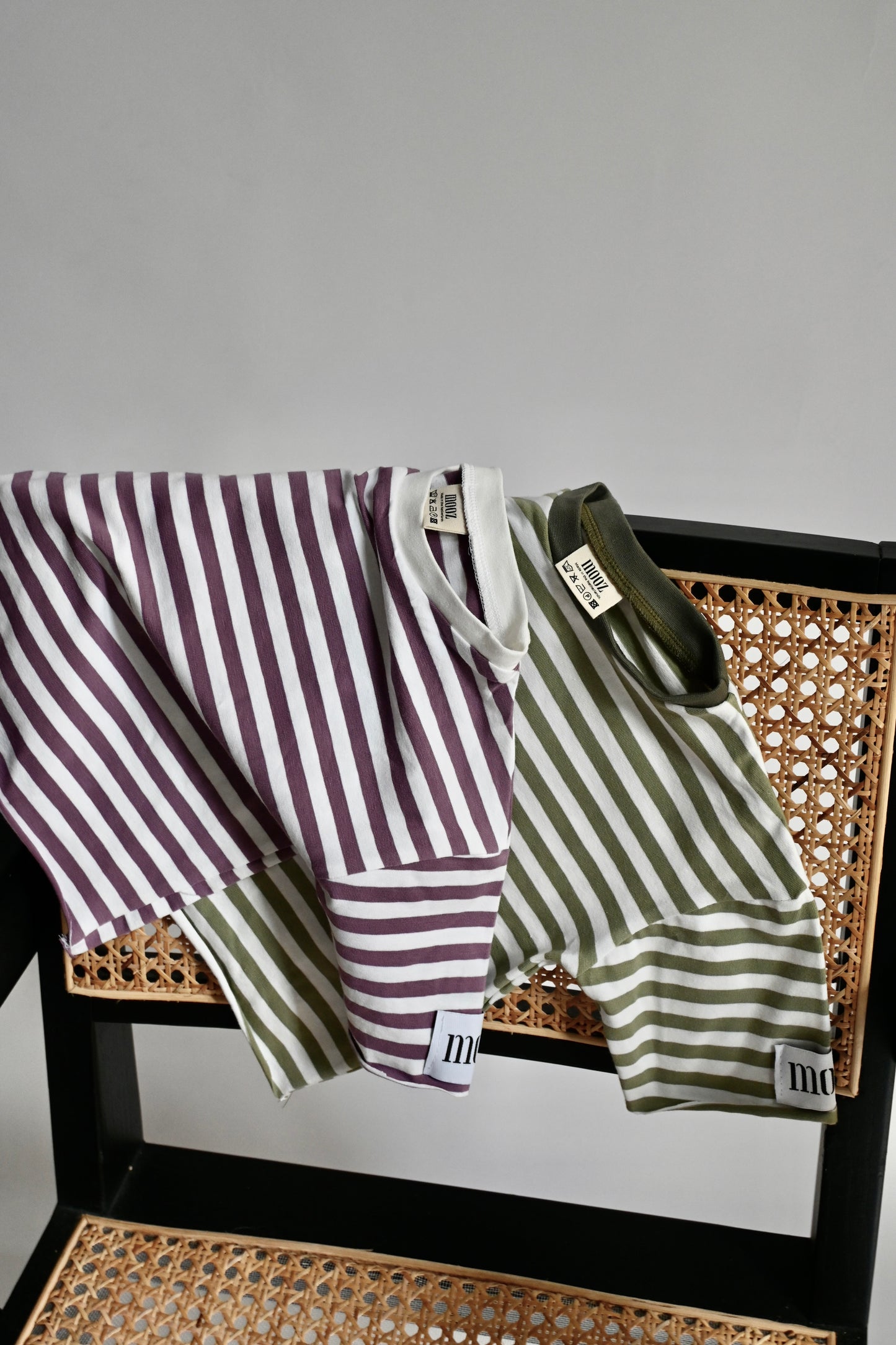 Stripe T-shirt mini - purple