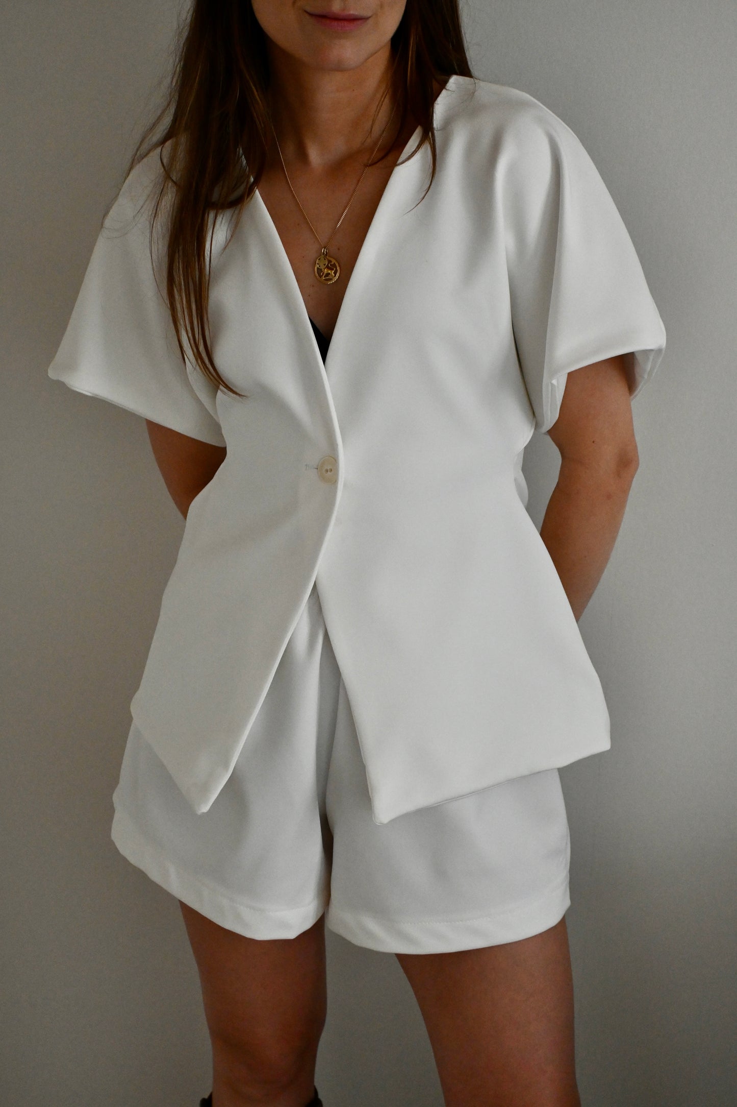Coco gilet/top - white