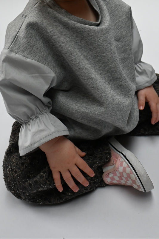 Lisa top mini  - grey
