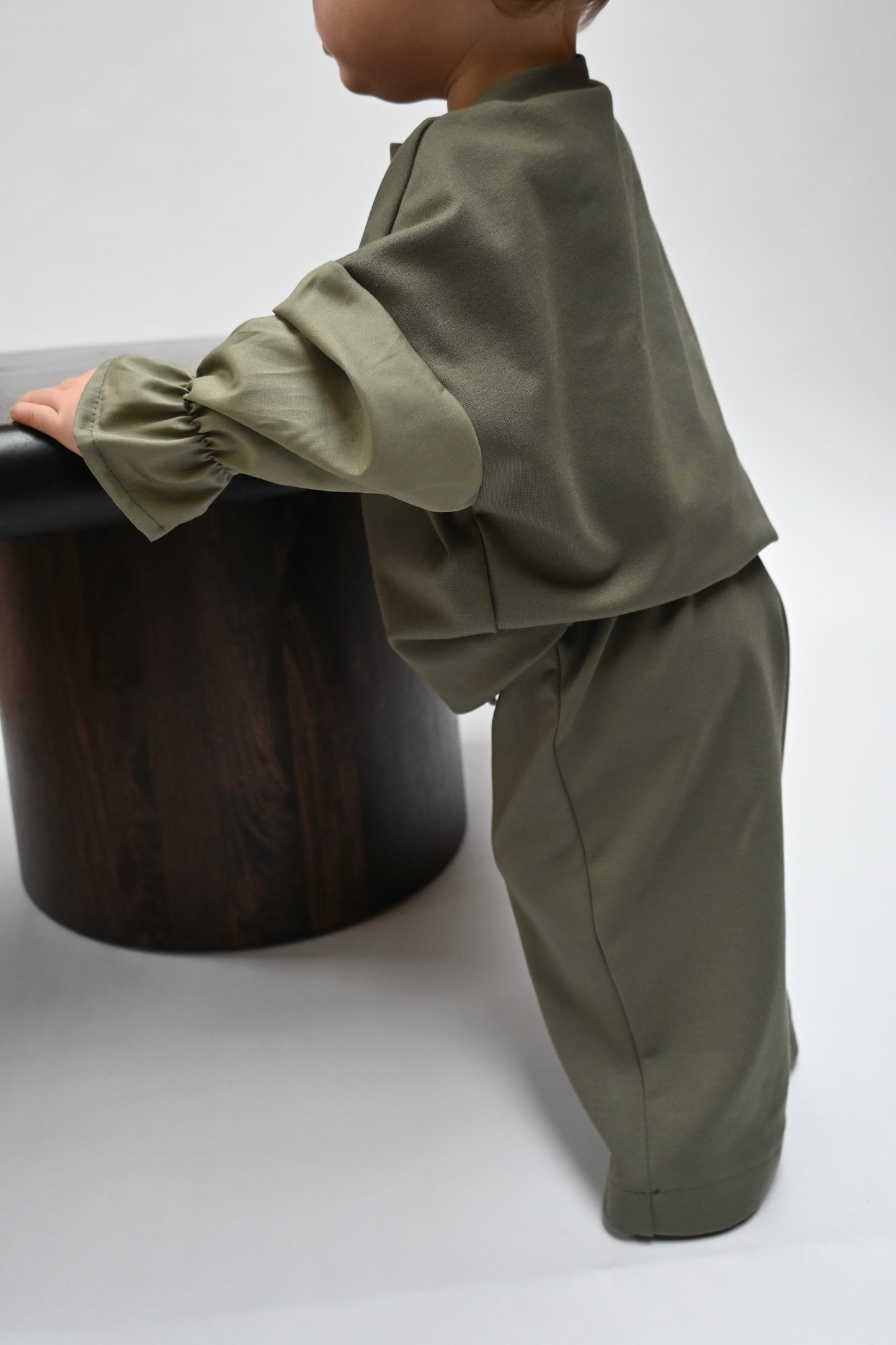 Lisa top mini  - dark green
