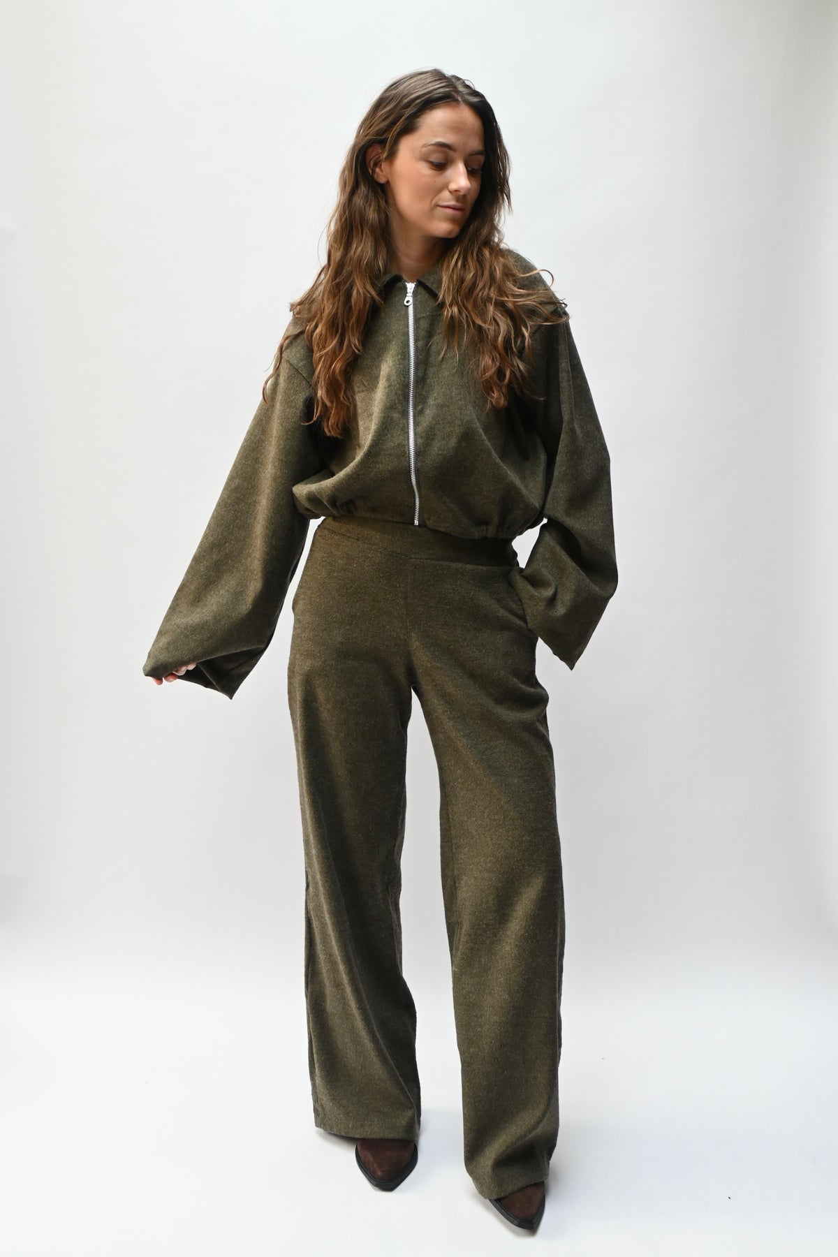 Eve jacket - dark green