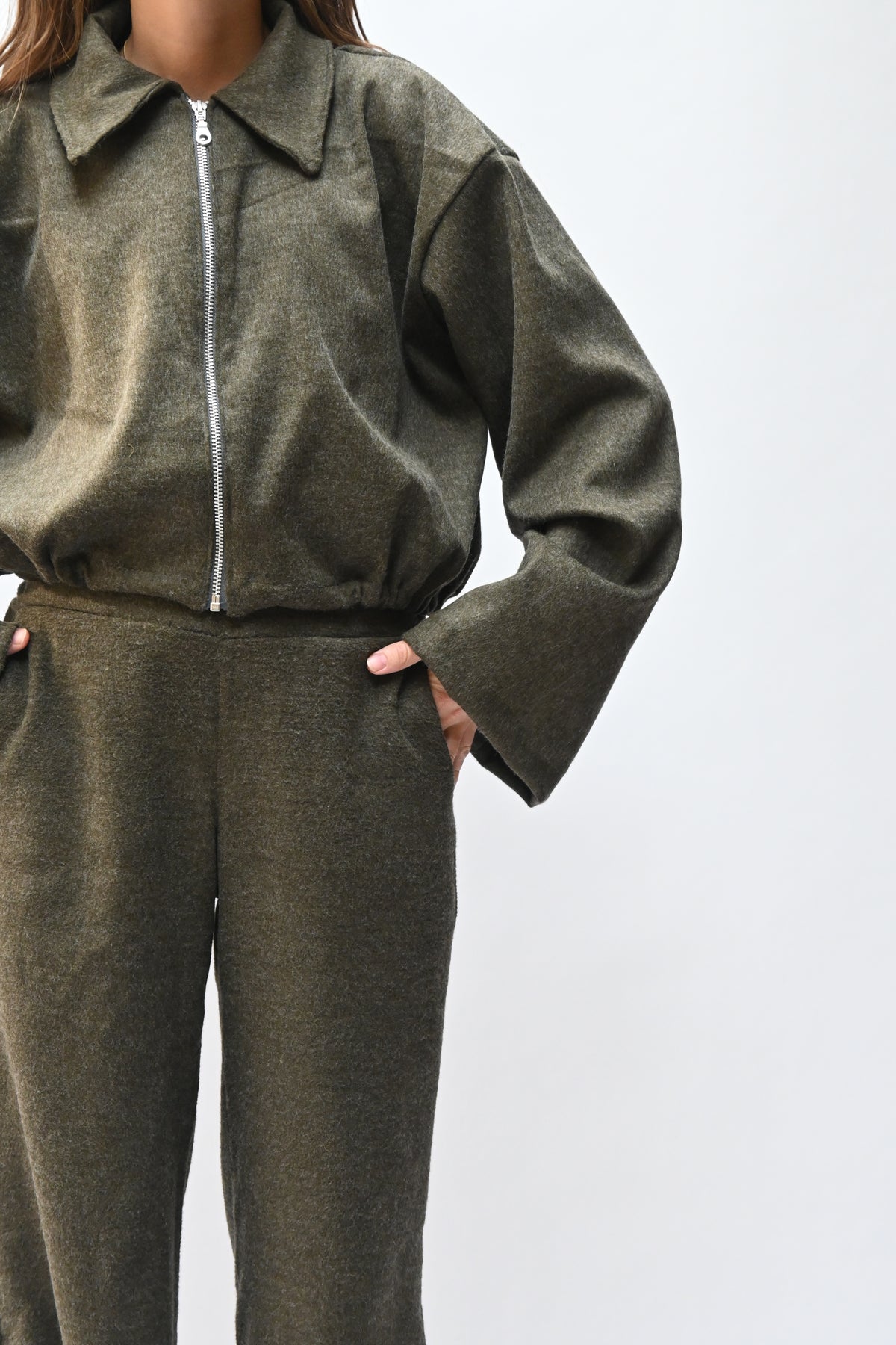 Eve jacket - dark green