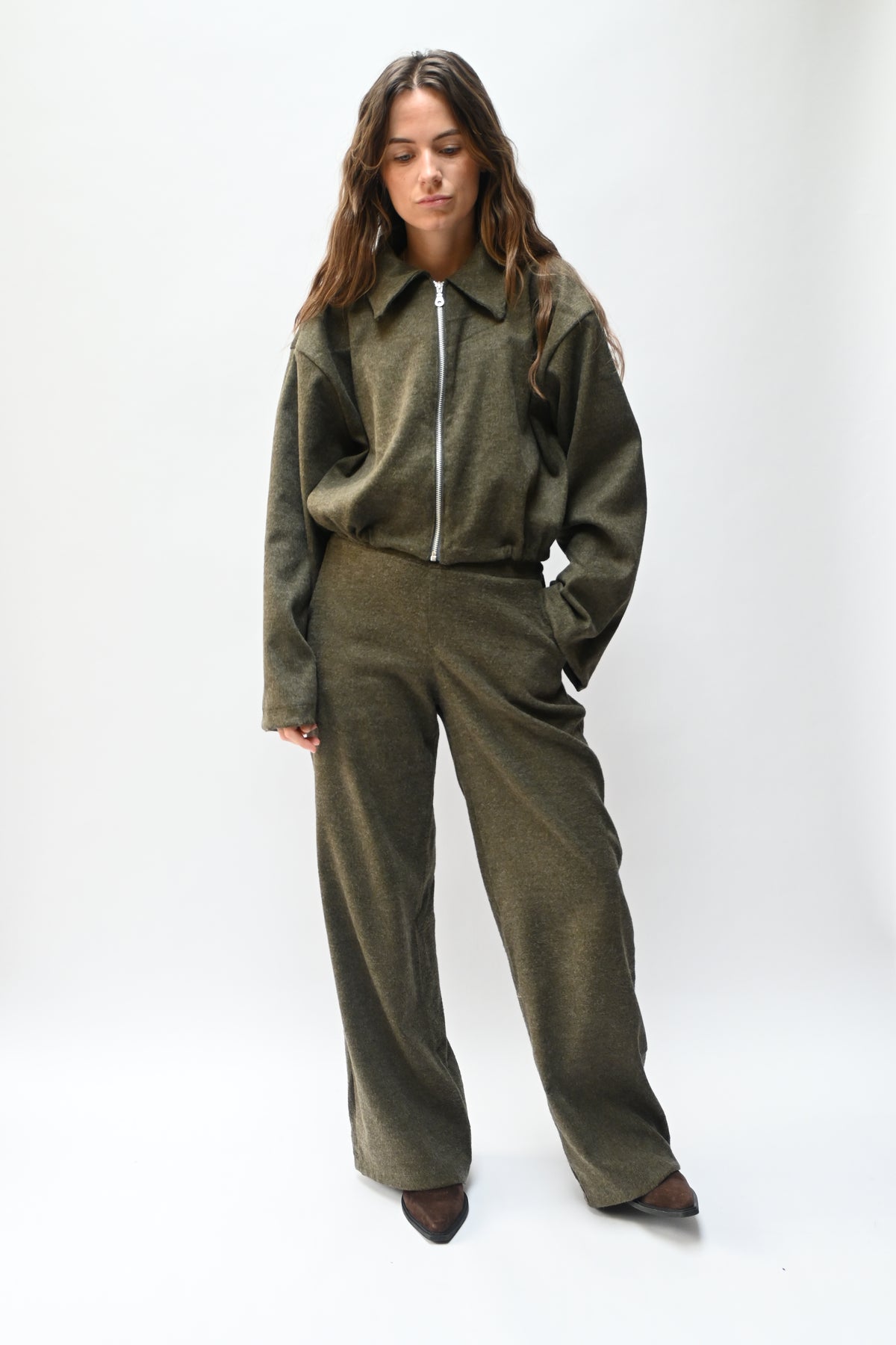 Eve jacket - dark green