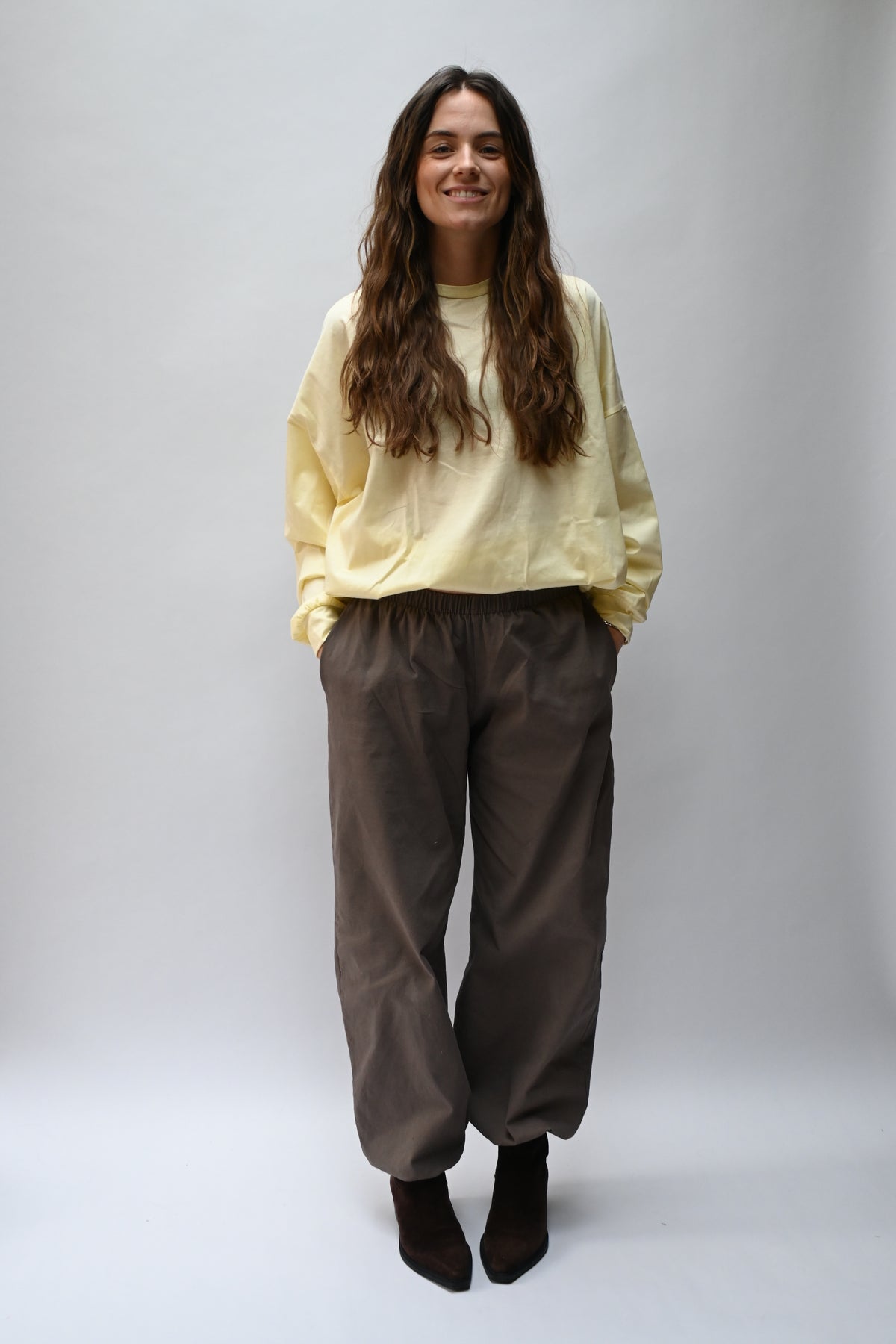 Sia Balloon trouser - brown