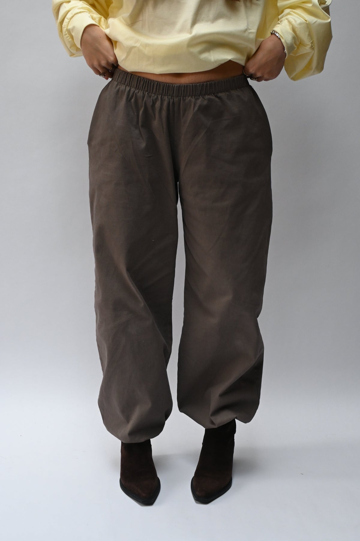 Sia Balloon trouser - brown