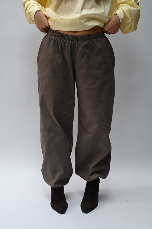 Sia Balloon trouser - brown