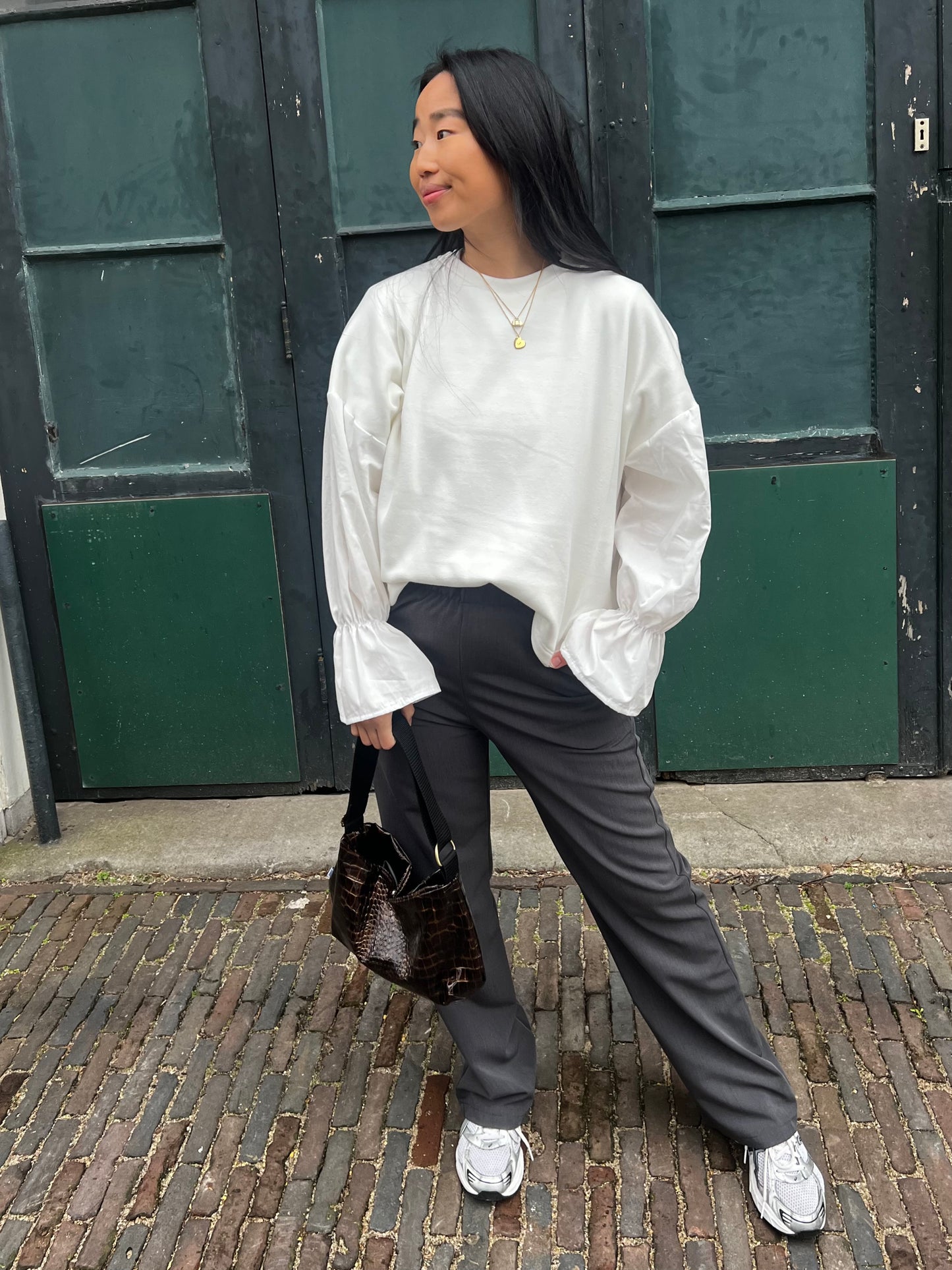 Lisa top - white