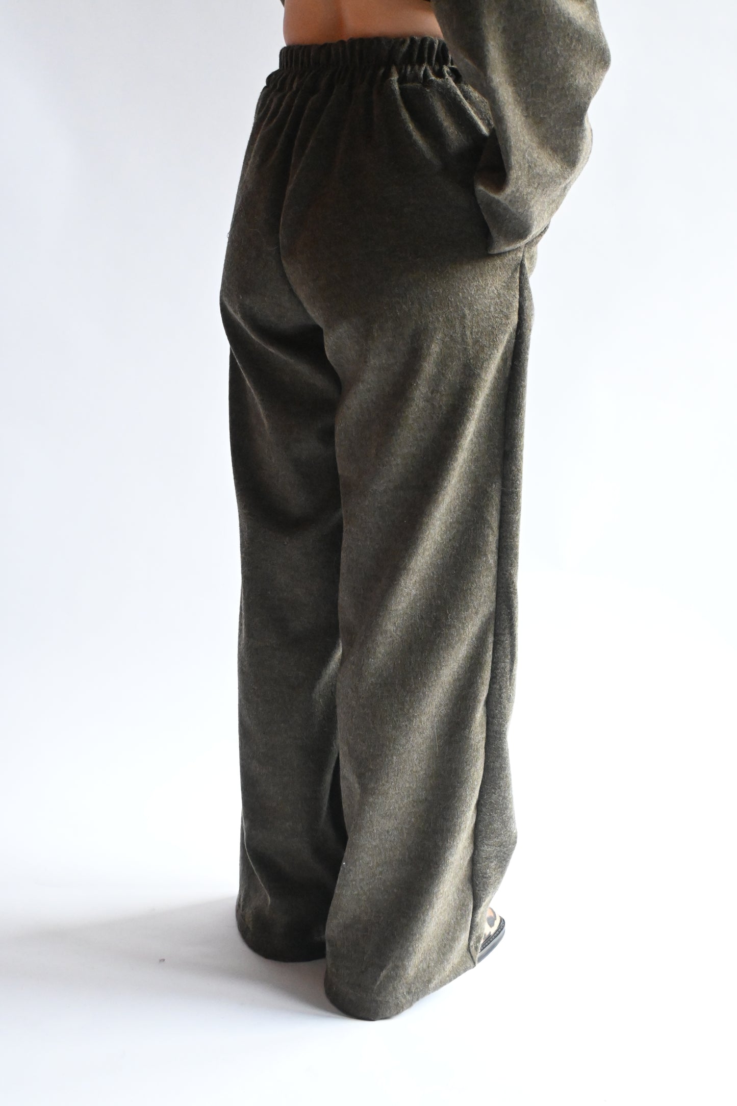Eve trouser - dark green