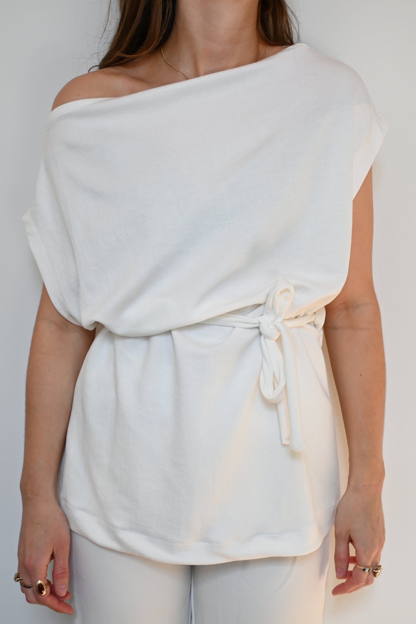 Riva top - white