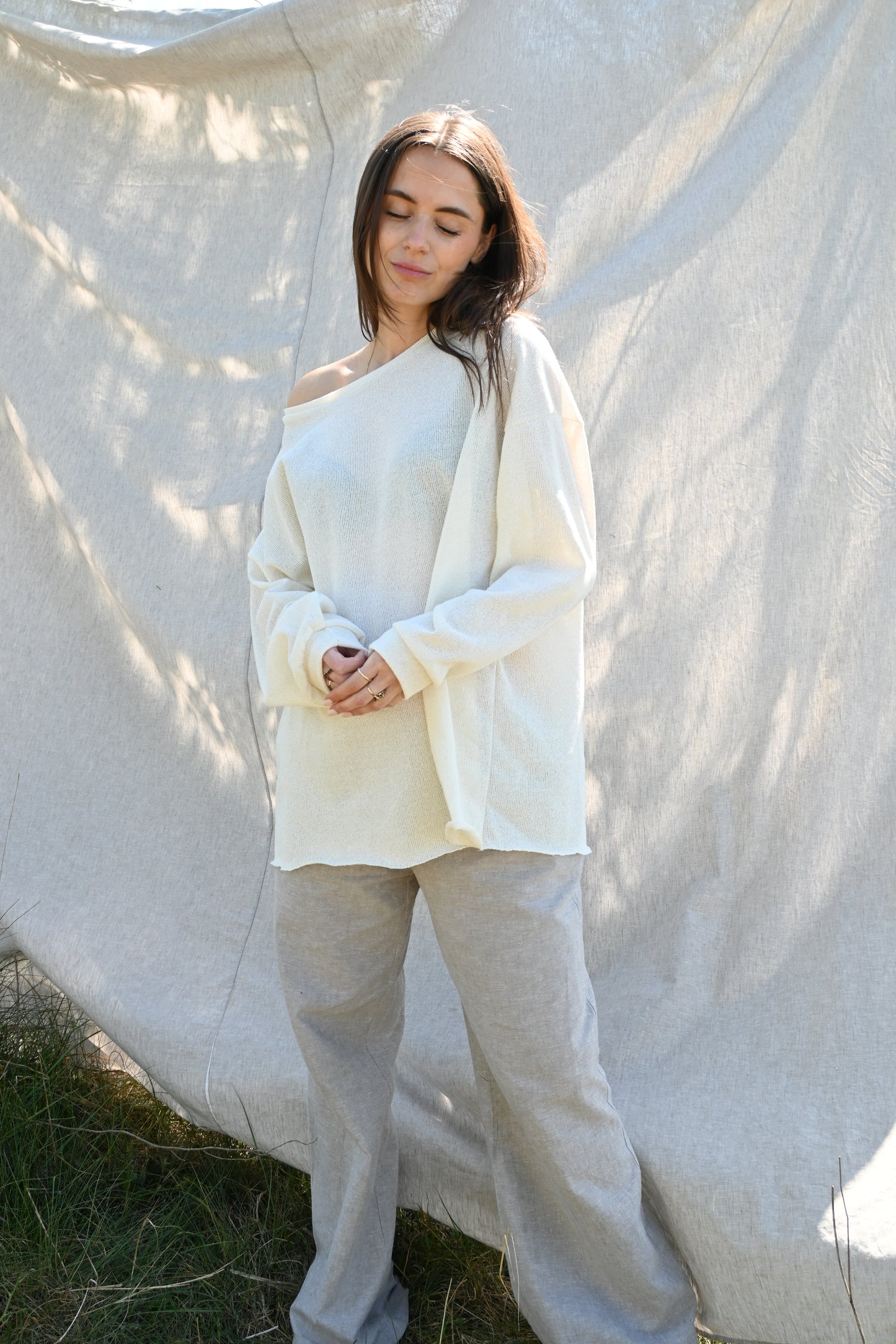 Long sleeve - white