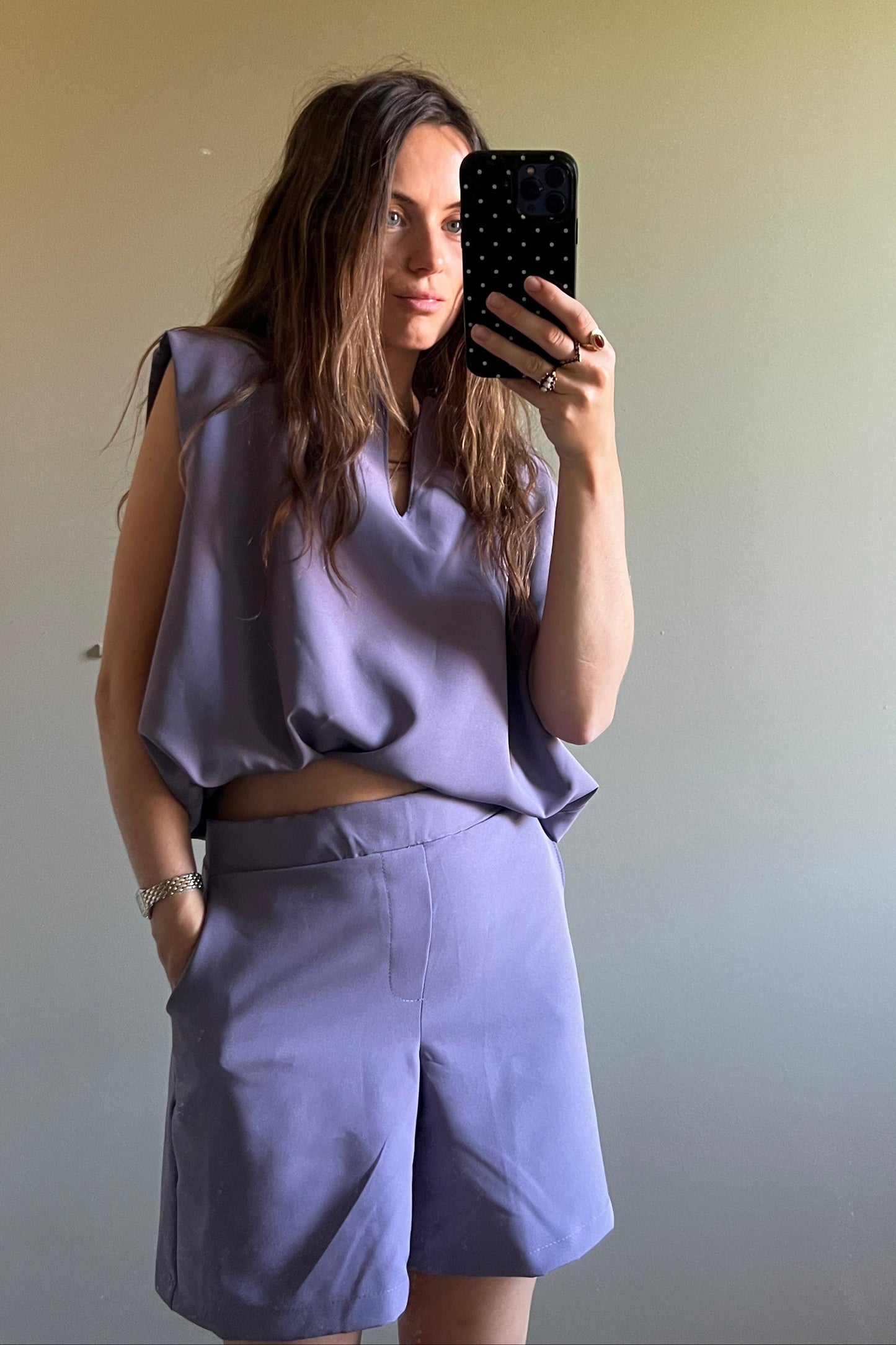 Sharly short - purple