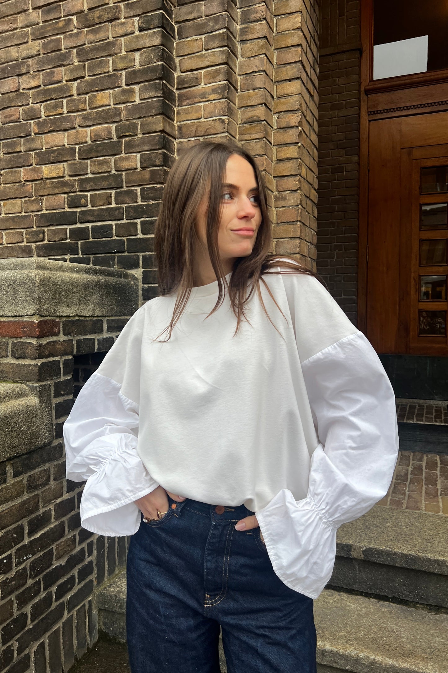 Lisa top - white