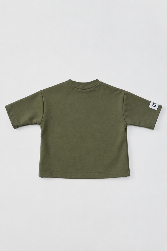 Mooz longsleeve mini  - dark green