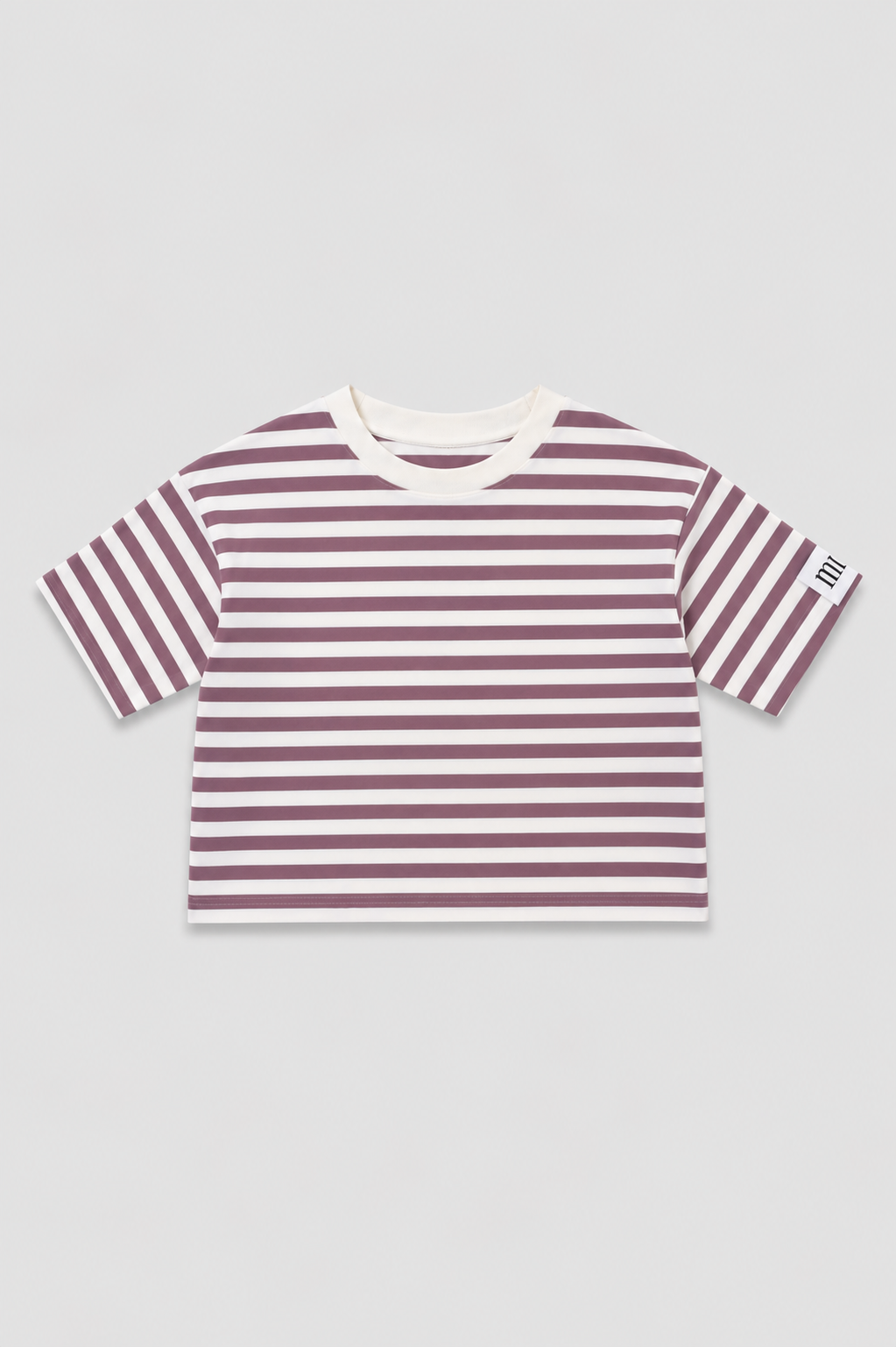 Stripe T-shirt mini - purple